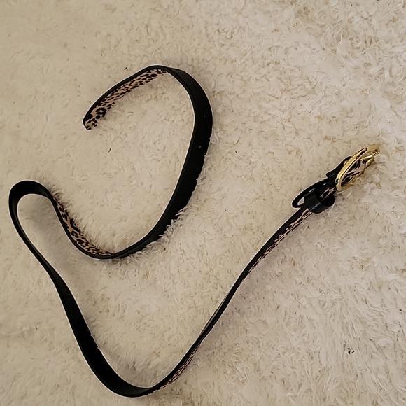 🍍Bundle 3 for 15🍍 Ann Taylor Leopard leather calf hair belt - Picture 2 of 4